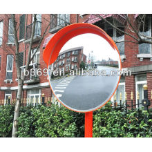 Polycarbonate lens PP back convex mirror for taffic safety usage